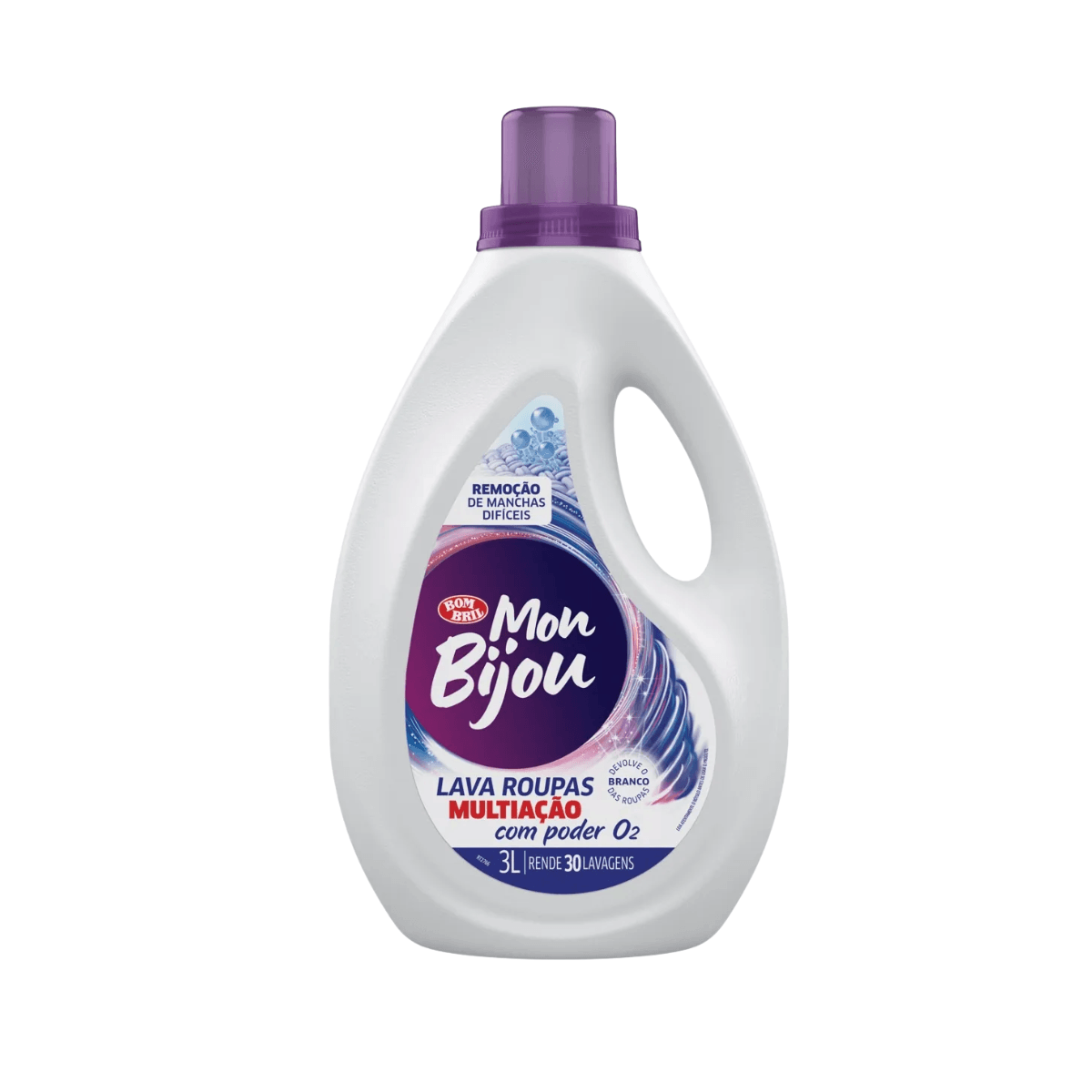 Lava Roupa Multiação com Poder Action 3L Mon Bijou